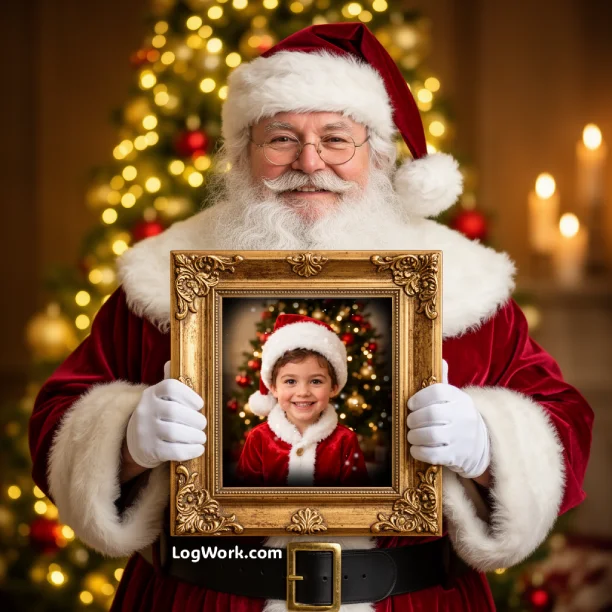 Christmas card template